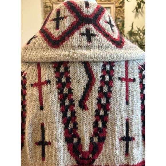 Ralph Lauren Southwestern Wool Cardigan Sweater Size Small - Picture 8 of 12